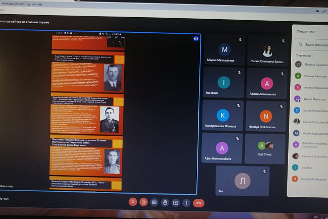 Студенты КРСУ рассказали о подвиге кыргызстанцев в Сталинградской битве